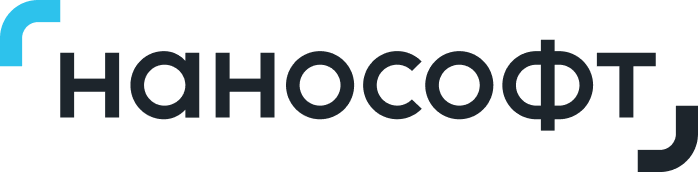 Логотип "Нанософт" Логотип ООО "Нанософт разработка"